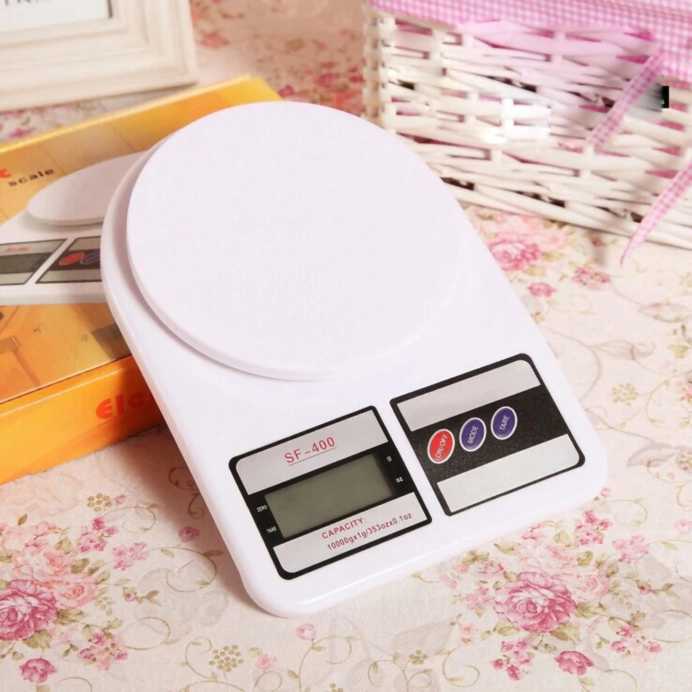 1Pc 10Kg High-Precision Digital Kitchen Electronic Scale Food and Medicinal Material Baking Measurement Scale