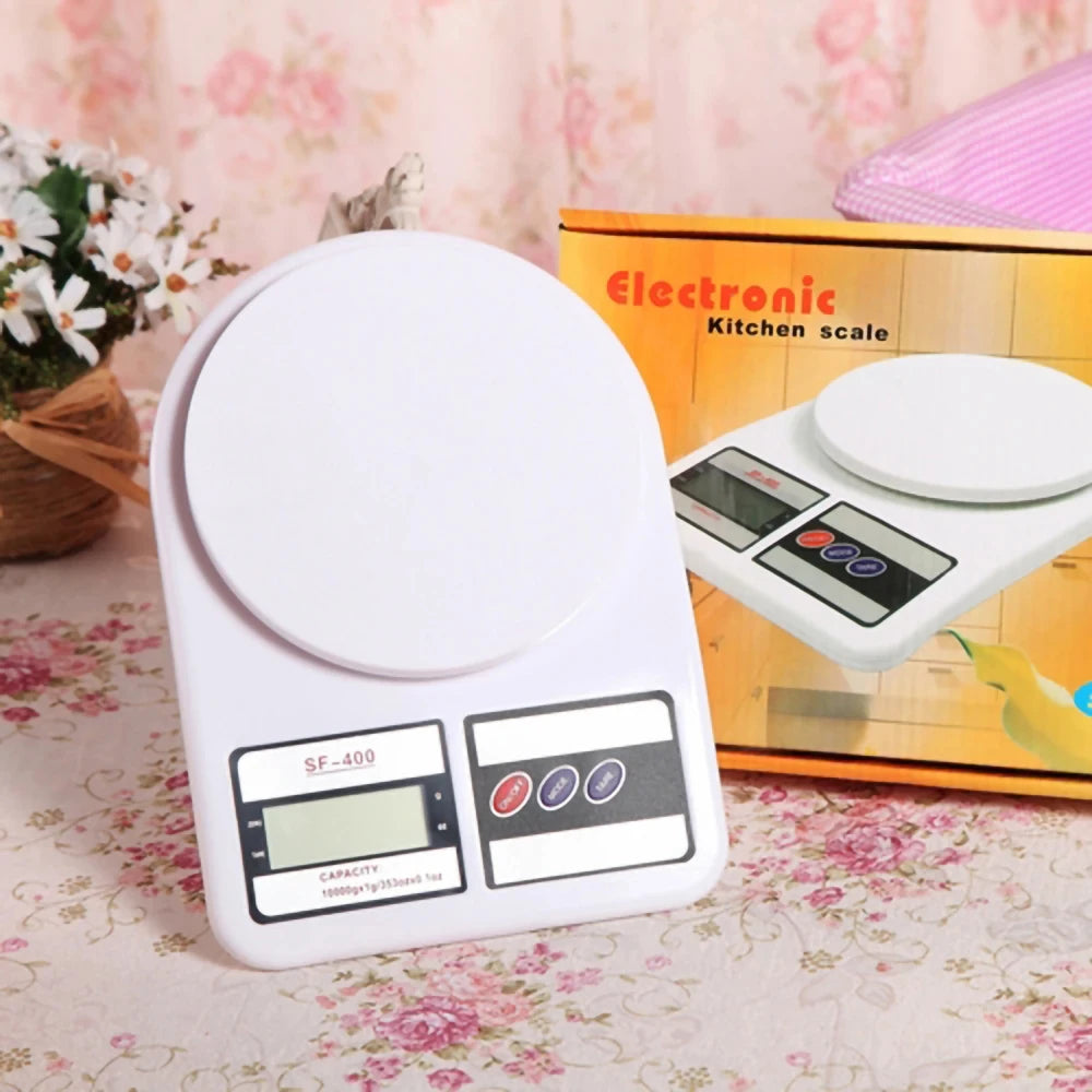 1Pc 10Kg High-Precision Digital Kitchen Electronic Scale Food and Medicinal Material Baking Measurement Scale